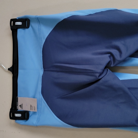 Adidas Circuit Hazy Blue Crew Leggings M - Picture 6 of 11